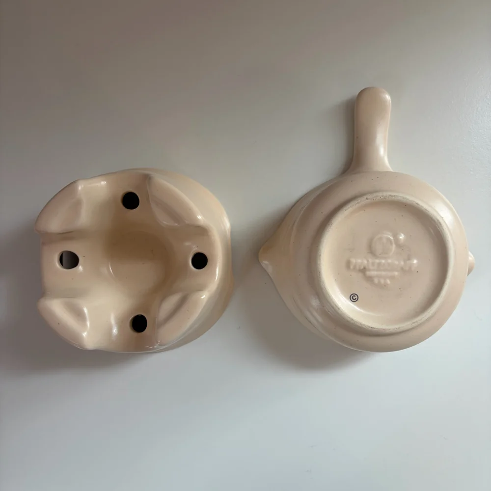 Pfaltzgraff Potpourri-Butter Sauce with Stand